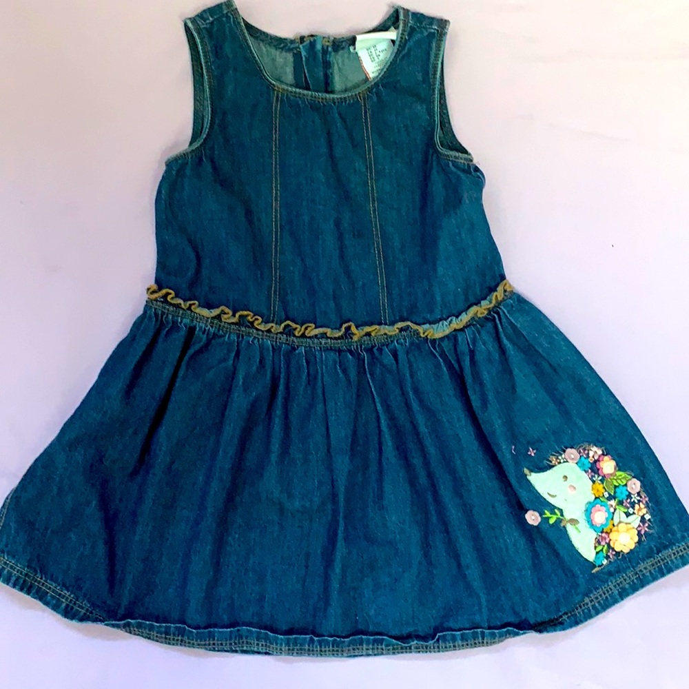 Booster & Mimi Blue Jean Dress 3T